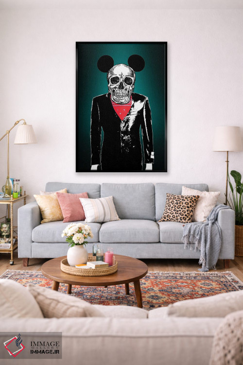 تابلو دکوراتیو "استخوان بندی موش قانون شکن" اثر مارک اشکنازی - D2B