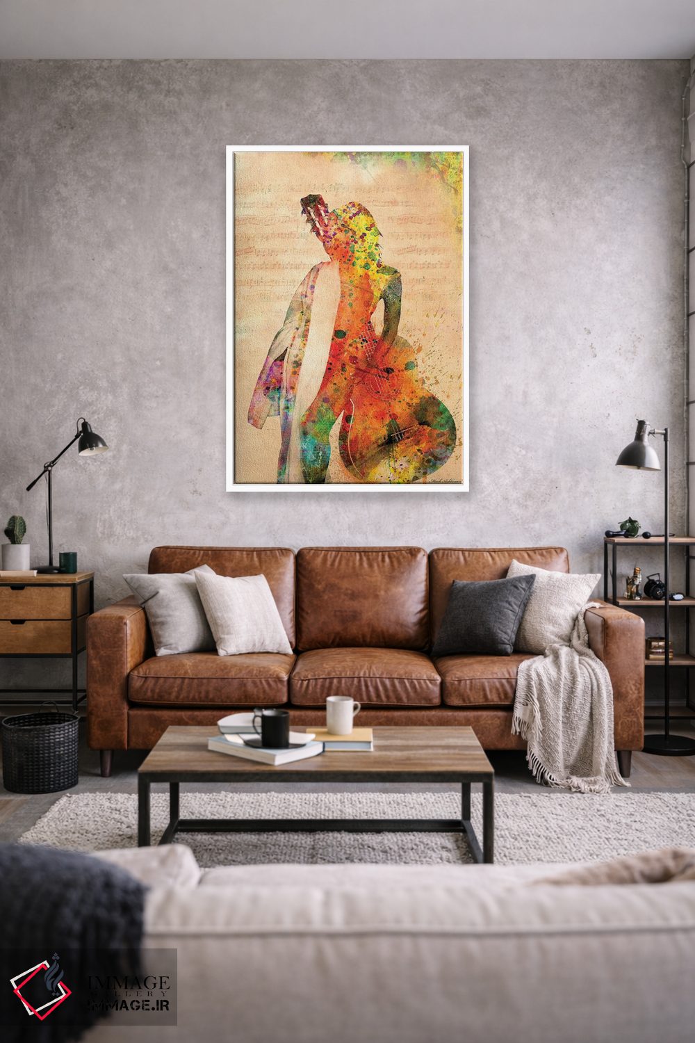 تابلو دکوراتیو "سپاس به زندگی" اثر مارک اشکنازی - D1W