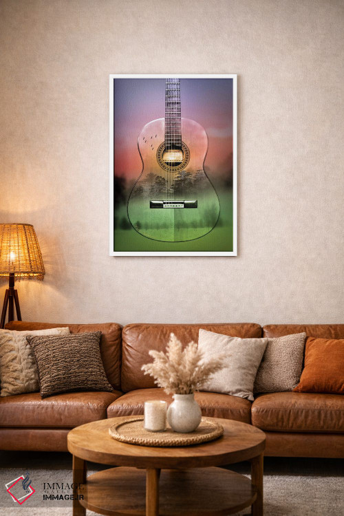 تابلو دکوراتیو "جنگل گیتار" اثر مارک اشکنازی - D2W