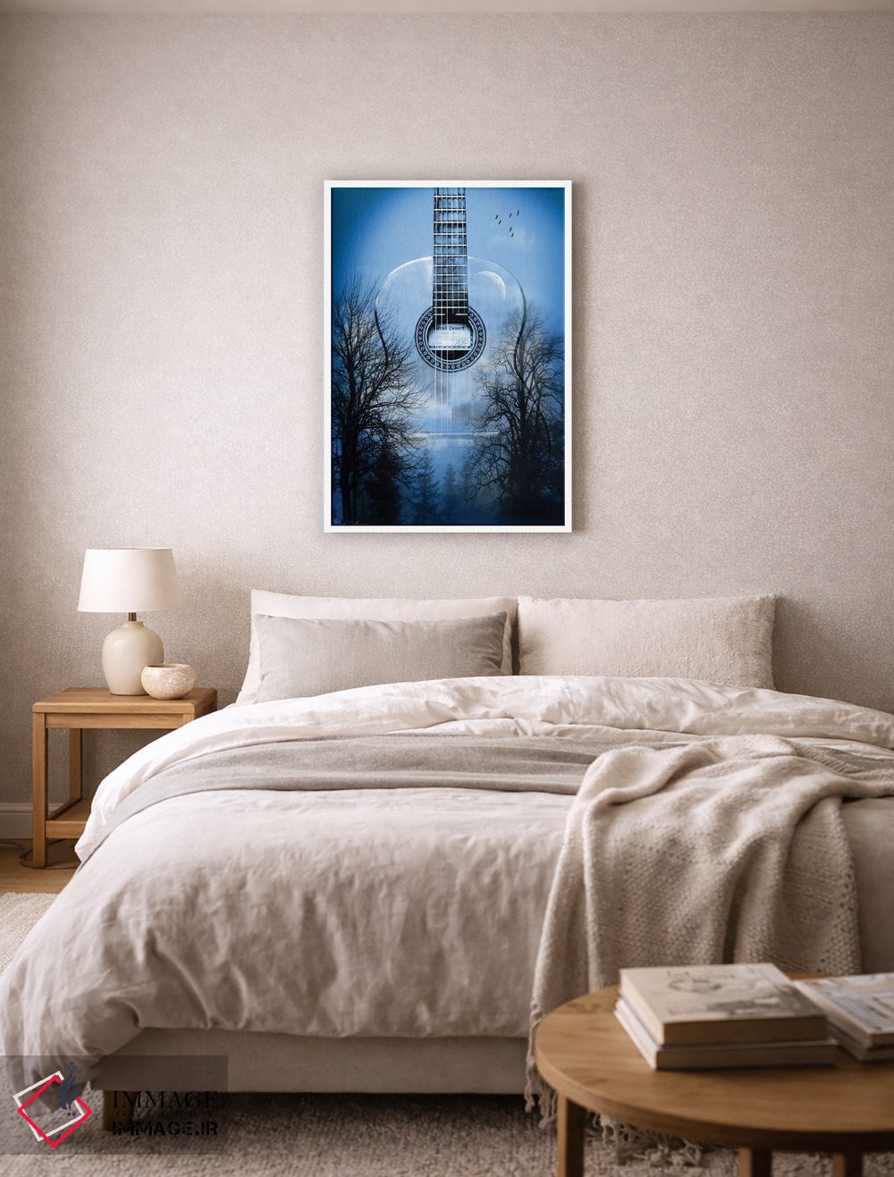 تابلو دکوراتیو "شب موسیقی مرموز" اثر مارک اشکنازی - D6W