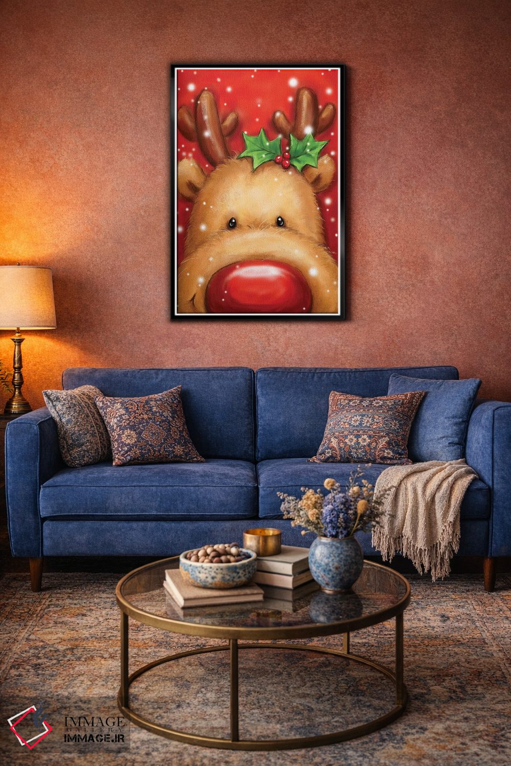 تابلو دکوراتیو "گوزن شمالی ۱" اثر ماکیکو - D5B