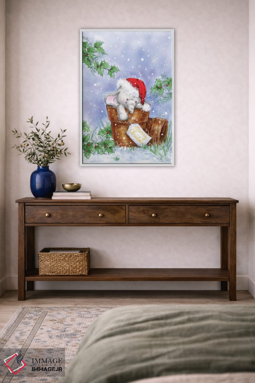 تابلو دکوراتیو "فیل ۲" اثر ماکیکو - D2W