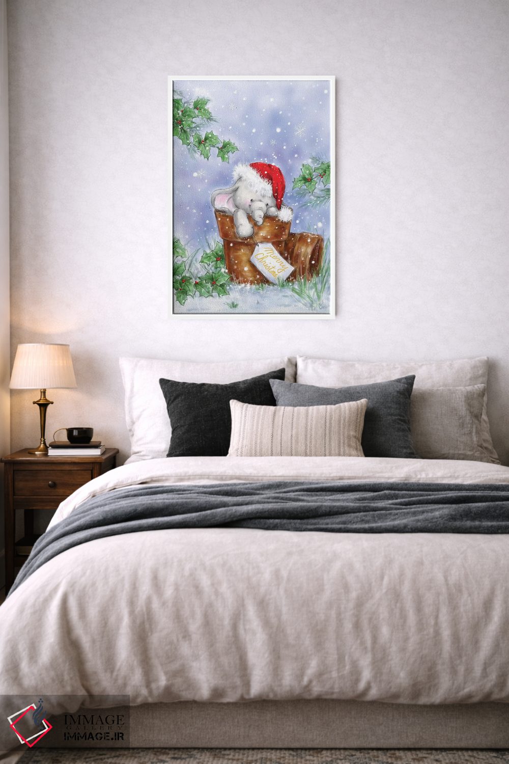 تابلو دکوراتیو "فیل ۲" اثر ماکیکو - D5W