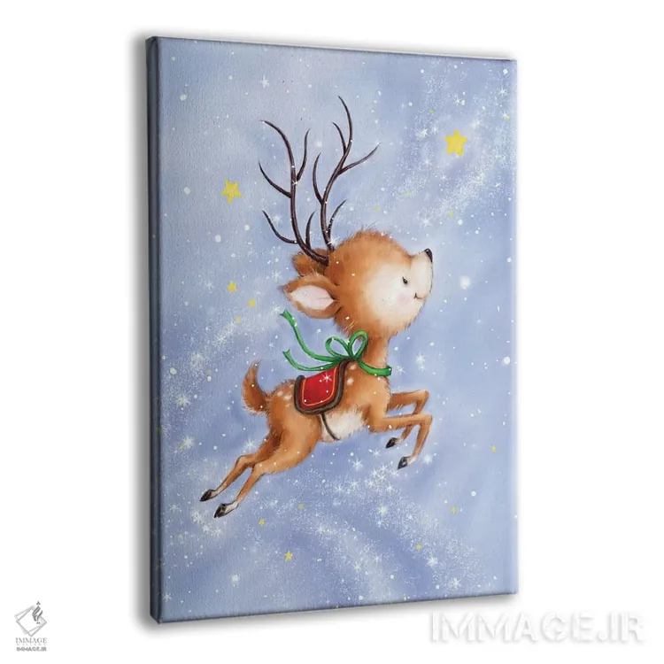 تابلو دکوراتیو "رودلف پرنده" اثر ماکیکو - نمای پرسپکتیو محصول