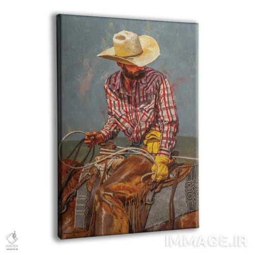 تابلو دکوراتیو آماده و چابک اثر مارک مک کنا - نمای پرسپکتیو محصول