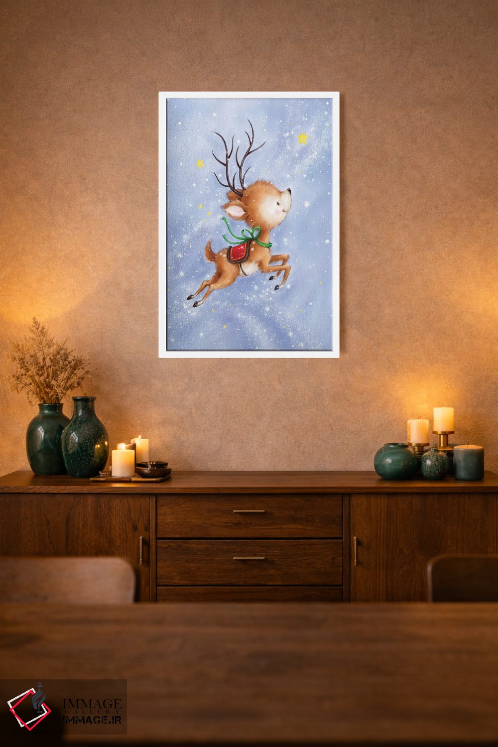 تابلو دکوراتیو "رودلف پرنده" اثر ماکیکو - D1W