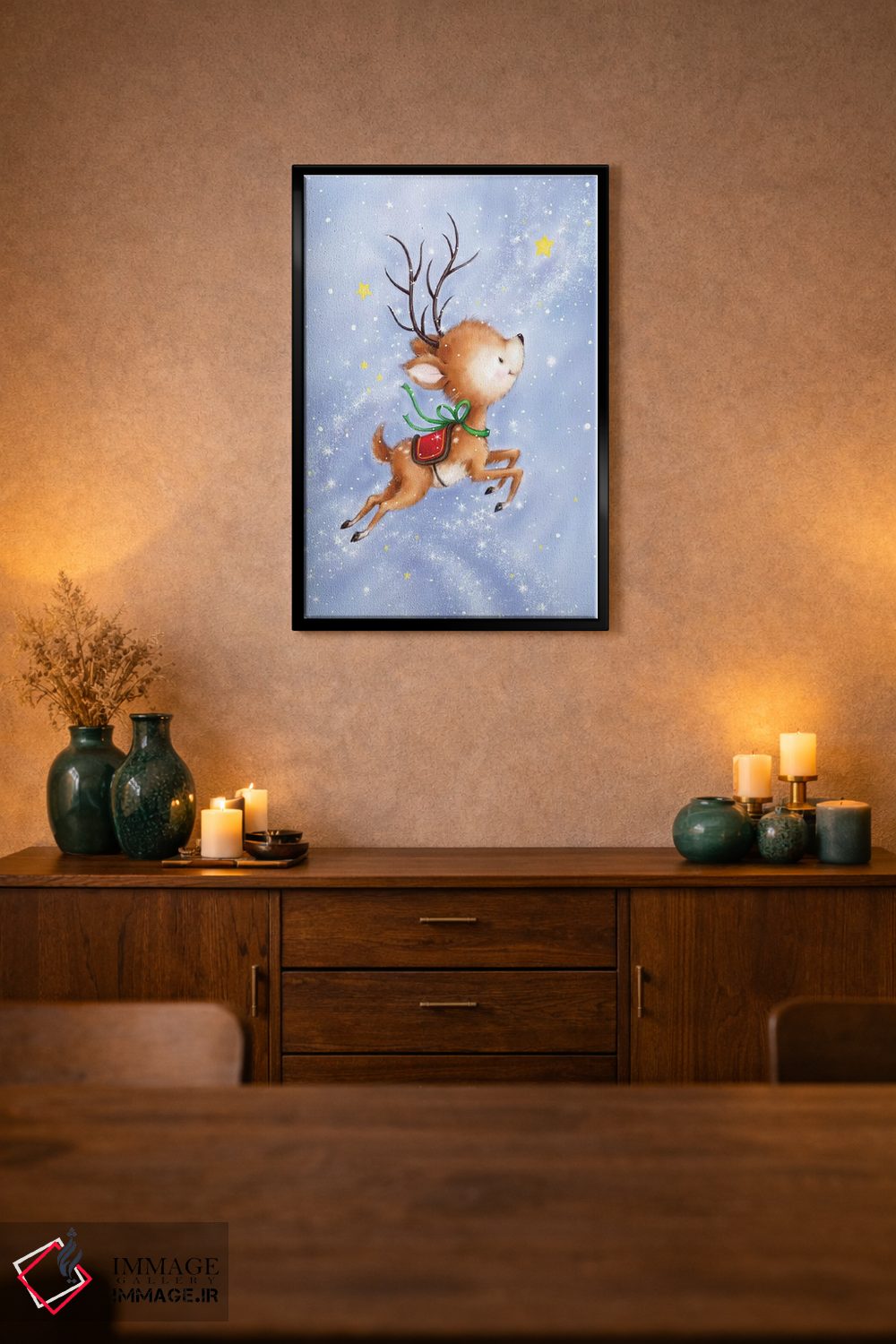 تابلو دکوراتیو "رودلف پرنده" اثر ماکیکو - D2B