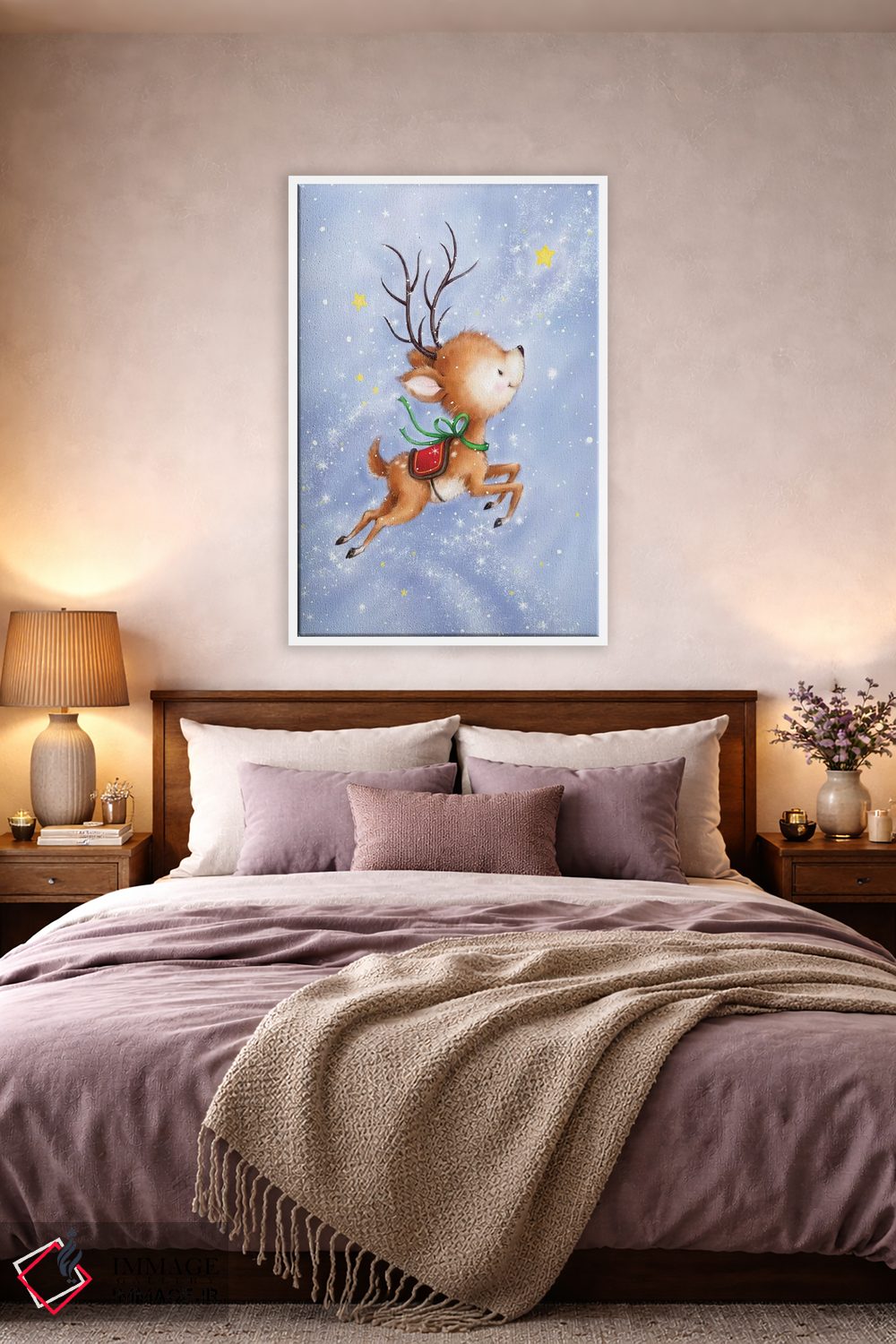 تابلو دکوراتیو "رودلف پرنده" اثر ماکیکو - D3W