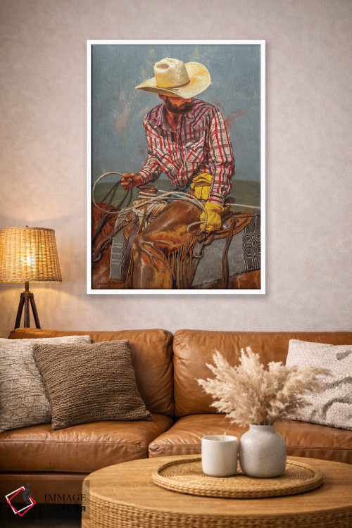 تابلو دکوراتیو آماده و چابک اثر مارک مک کنا - D2W