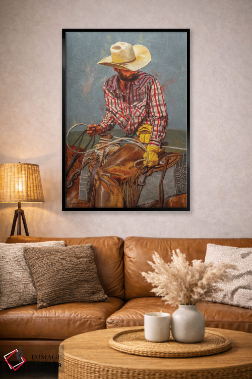 تابلو دکوراتیو آماده و چابک اثر مارک مک کنا - D3B