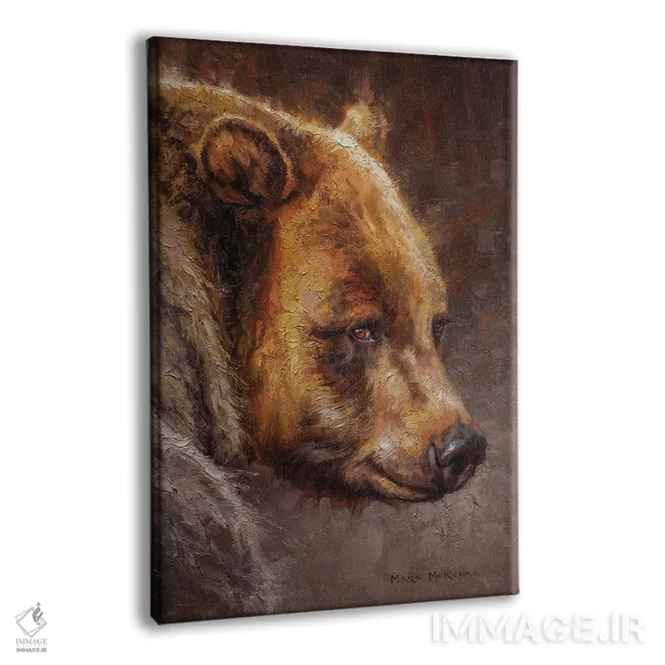 تابلو دکوراتیو موهای بلوند توت فرنگی اثر مارک مک کنا - نمای پرسپکتیو محصول