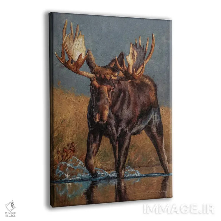 تابلو دکوراتیو در حال عبور اثر مارک مک کنا - نمای پرسپکتیو محصول