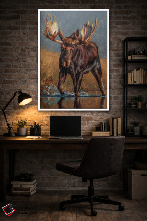 تابلو دکوراتیو در حال عبور اثر مارک مک کنا - D4W