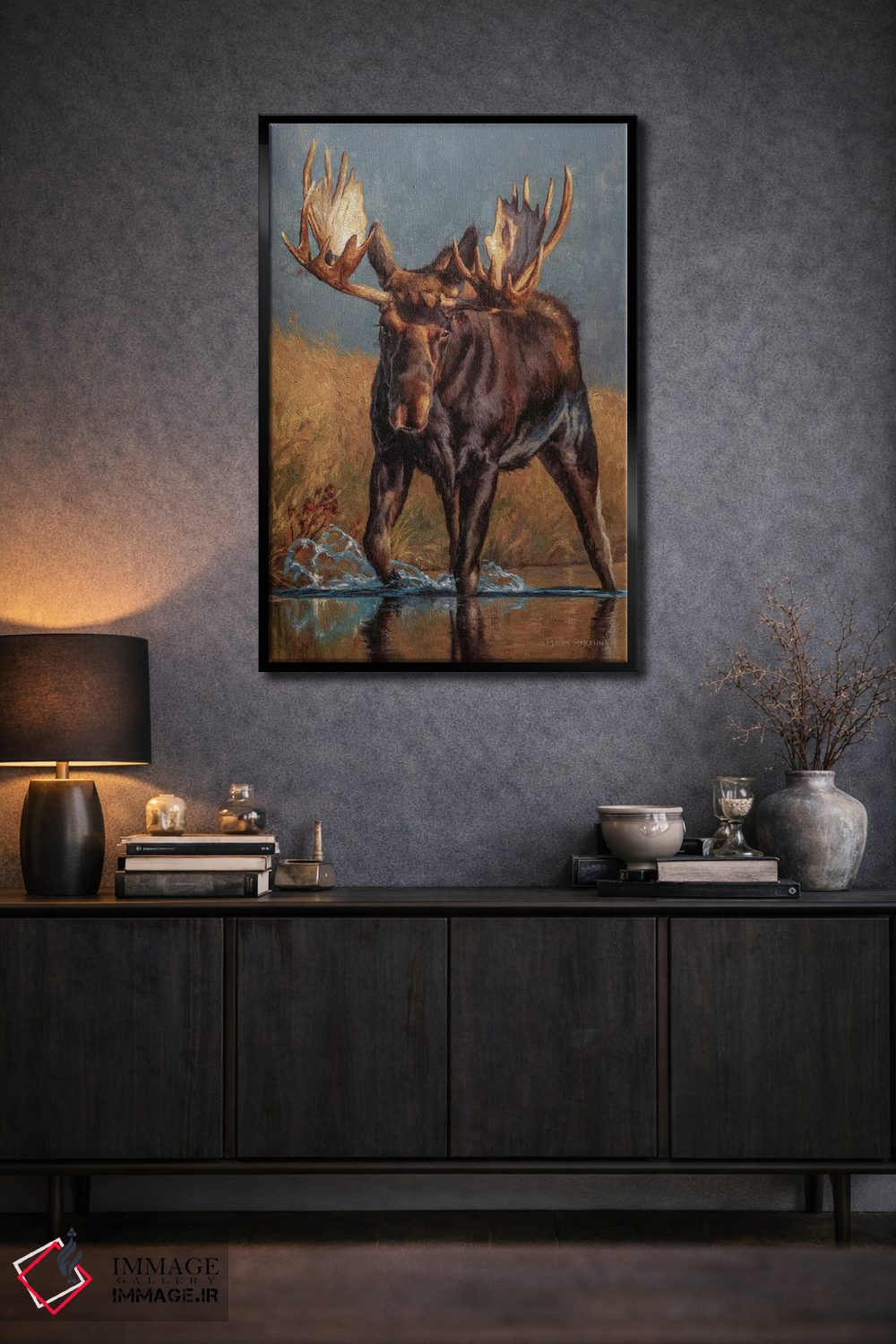 تابلو دکوراتیو در حال عبور اثر مارک مک کنا - D2B