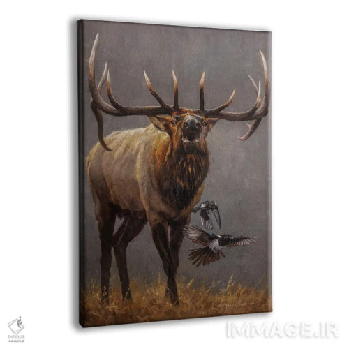 تابلو دکوراتیو گروه همراه اثر مارک مک کنا - نمای پرسپکتیو محصول