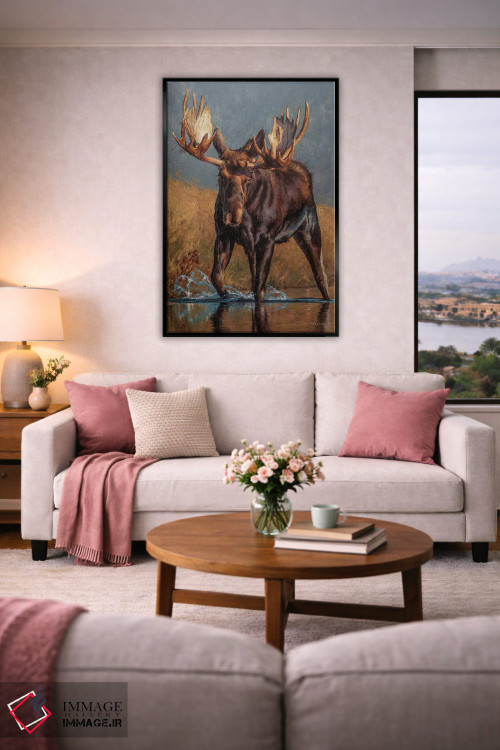 تابلو دکوراتیو در حال عبور اثر مارک مک کنا - D6B