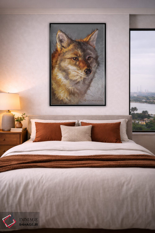 تابلو دکوراتیو قصد و نیت اثر مارک مک کنا - D4B