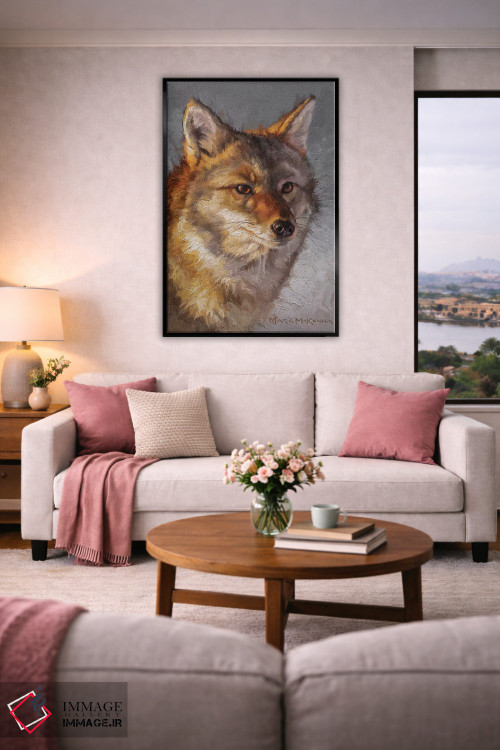 تابلو دکوراتیو قصد و نیت اثر مارک مک کنا - D5B