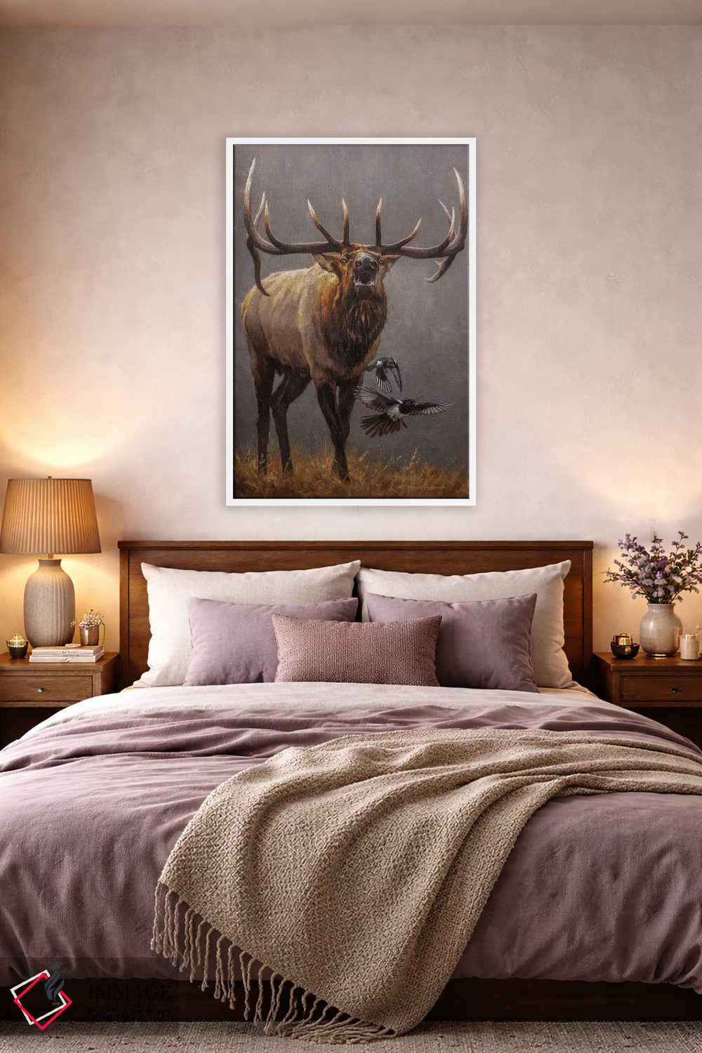 تابلو دکوراتیو گروه همراه اثر مارک مک کنا - D3W