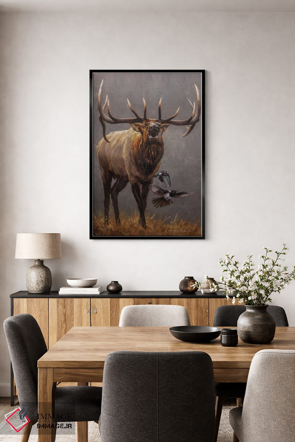 تابلو دکوراتیو گروه همراه اثر مارک مک کنا - D4B