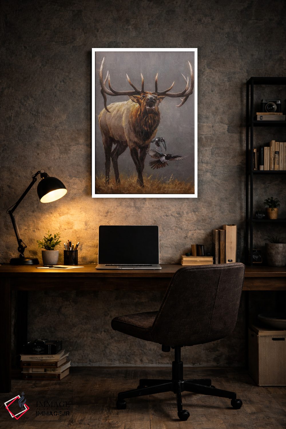 تابلو دکوراتیو گروه همراه اثر مارک مک کنا - D6W