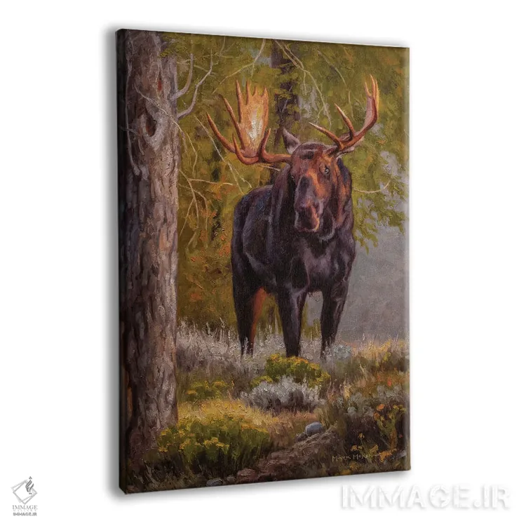 تابلو دکوراتیو سلطان اثر مارک مک کنا - نمای پرسپکتیو محصول