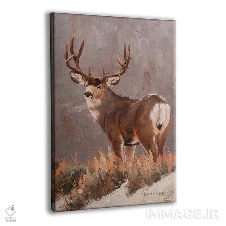 تابلو دکوراتیو تیغه مایلی اثر مارک مک کنا - نمای پرسپکتیو محصول