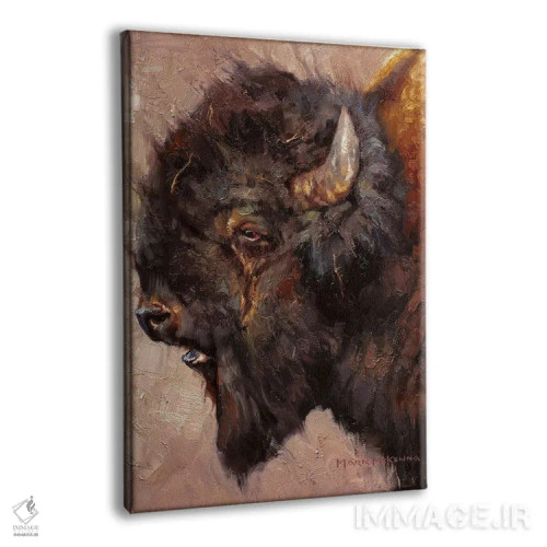 تابلو دکوراتیو پدرسالار اثر مارک مک کنا - نمای پرسپکتیو محصول