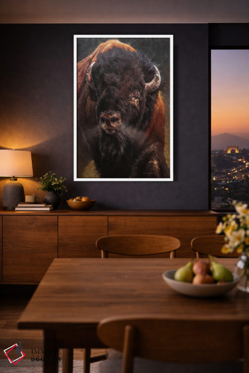 تابلو دکوراتیو حرکت پرشتاب اثر مارک مک کنا - D3W