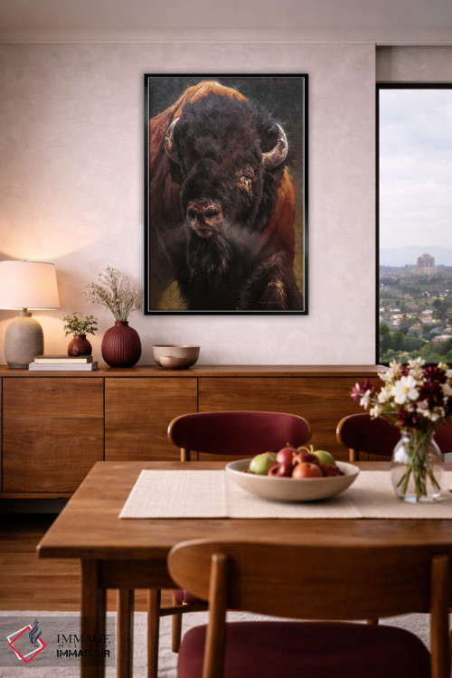 تابلو دکوراتیو حرکت پرشتاب اثر مارک مک کنا - D6B