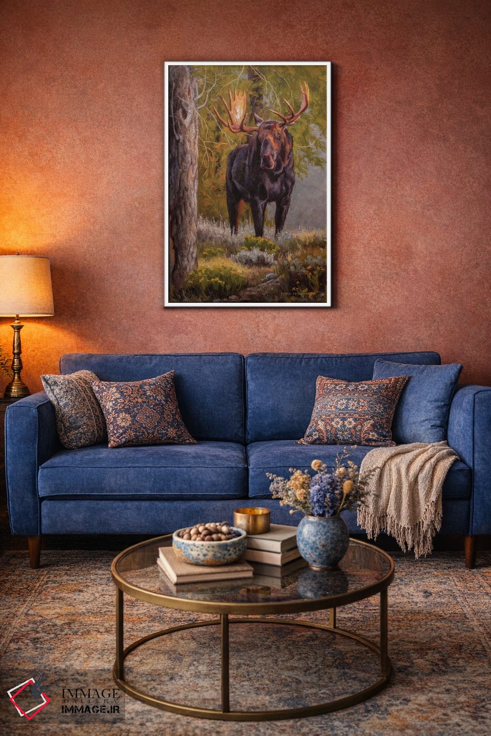 تابلو دکوراتیو سلطان اثر مارک مک کنا - D4W