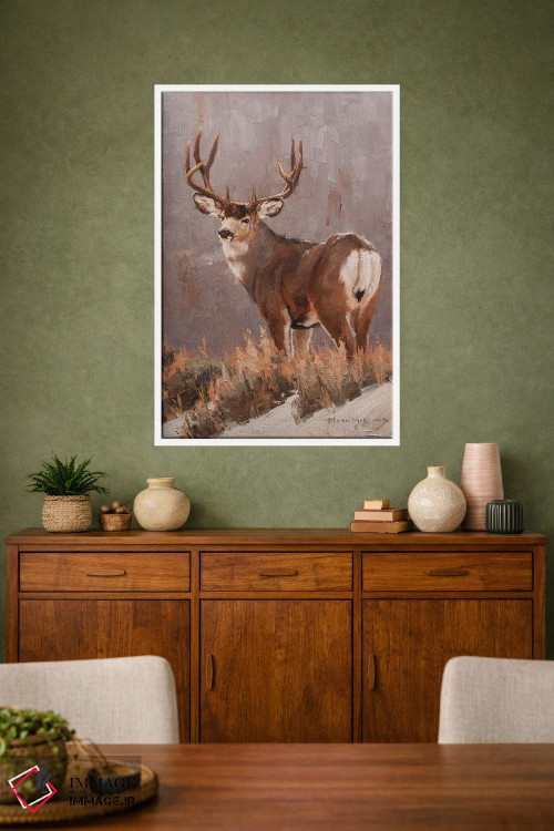 تابلو دکوراتیو تیغه مایلی اثر مارک مک کنا - D1W