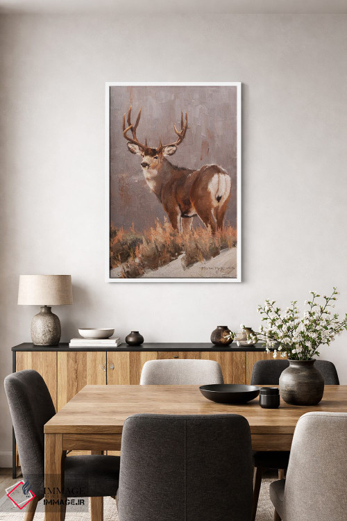 تابلو دکوراتیو تیغه مایلی اثر مارک مک کنا - D4W