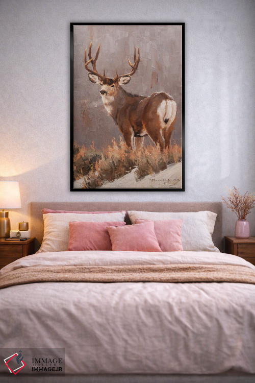 تابلو دکوراتیو تیغه مایلی اثر مارک مک کنا - D3B