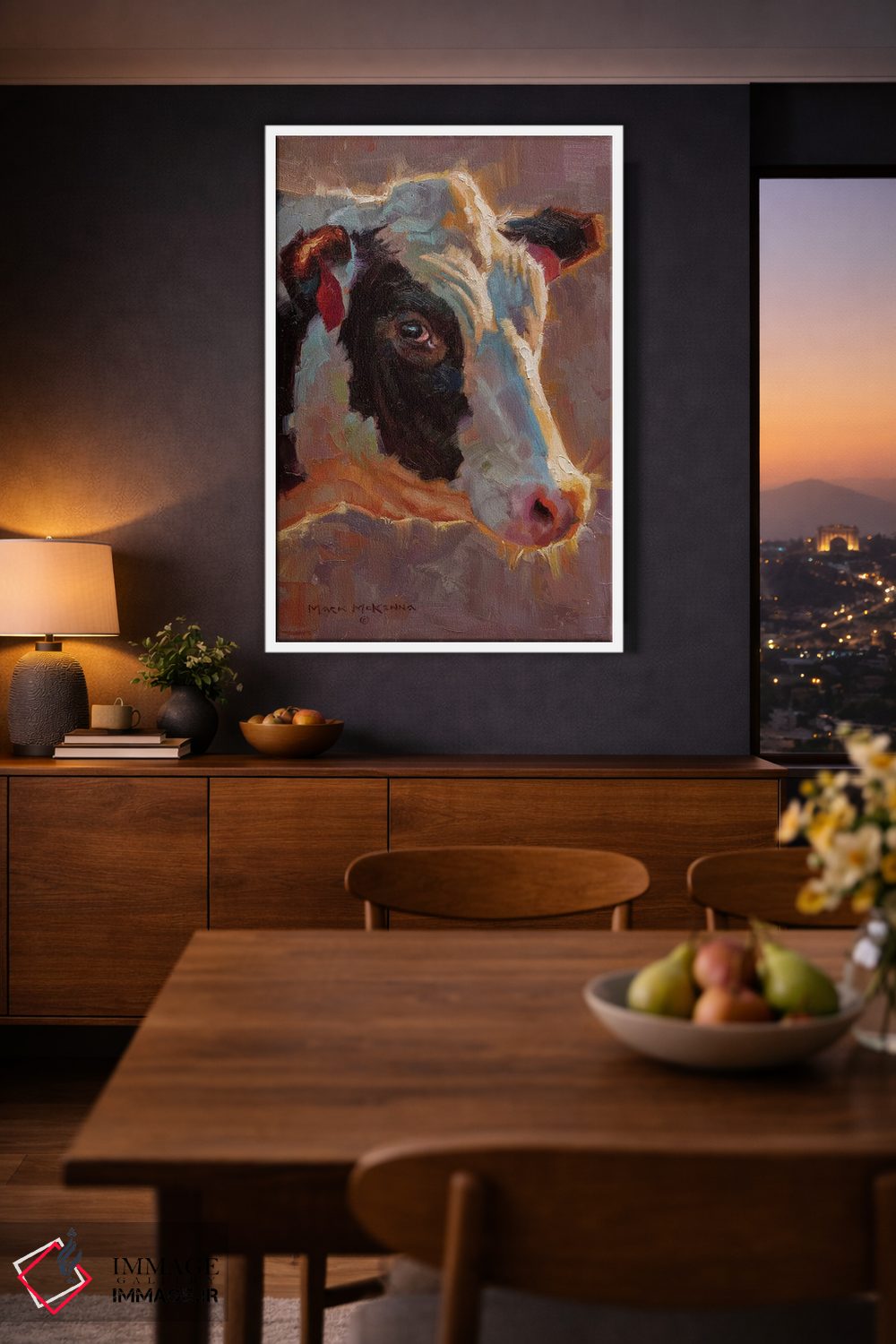تابلو دکوراتیو هلشتاین اثر مارک مک کنا - D3W