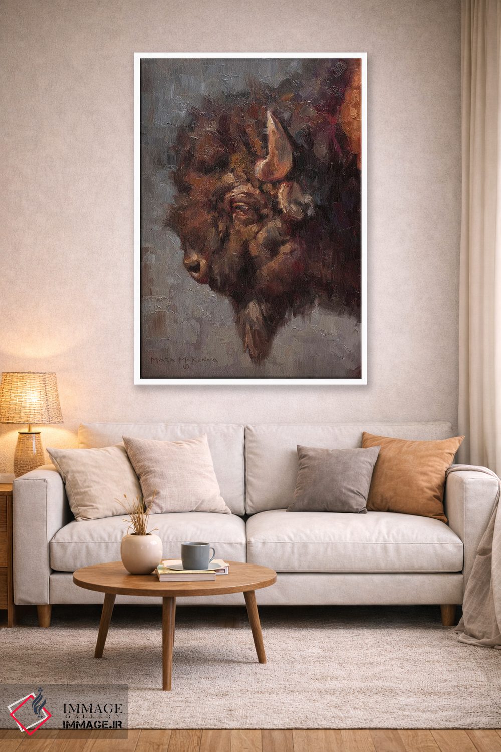 تابلو دکوراتیو چیزهای سخت اثر مارک مک کنا - D1W