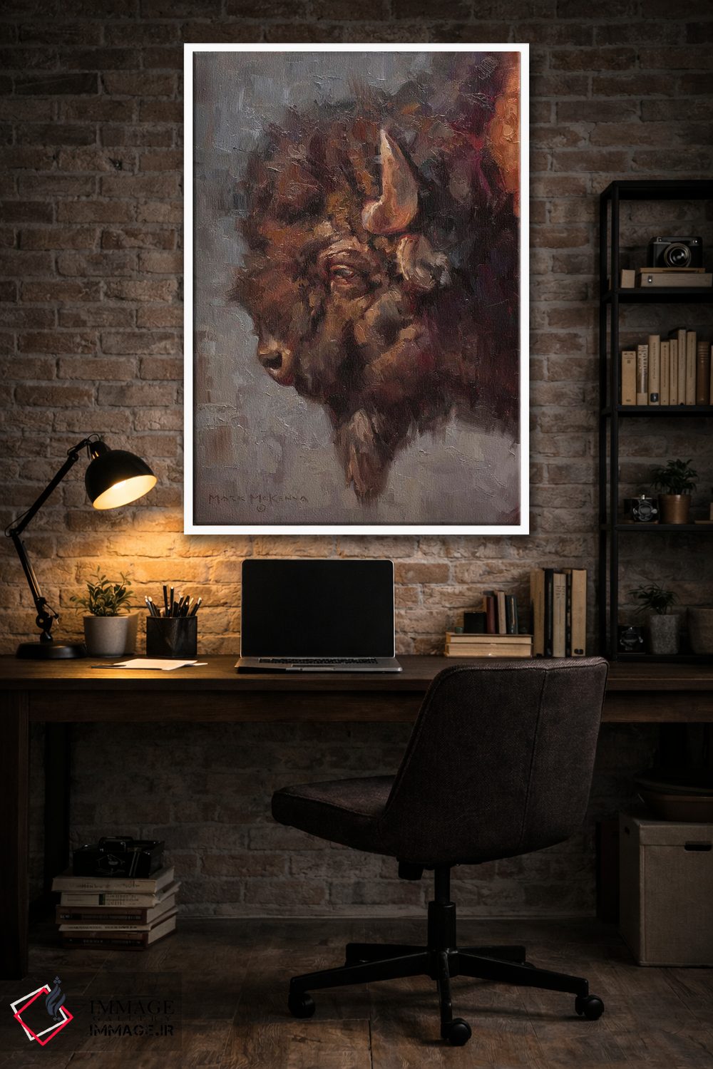 تابلو دکوراتیو چیزهای سخت اثر مارک مک کنا - D4W