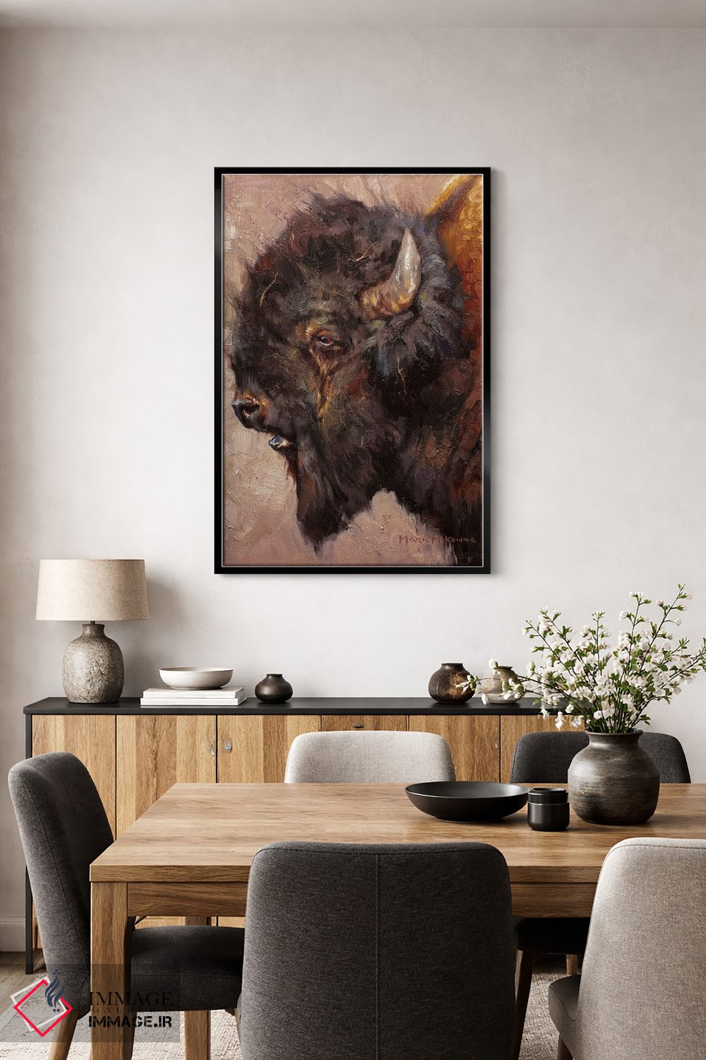 تابلو دکوراتیو پدرسالار اثر مارک مک کنا - D6B