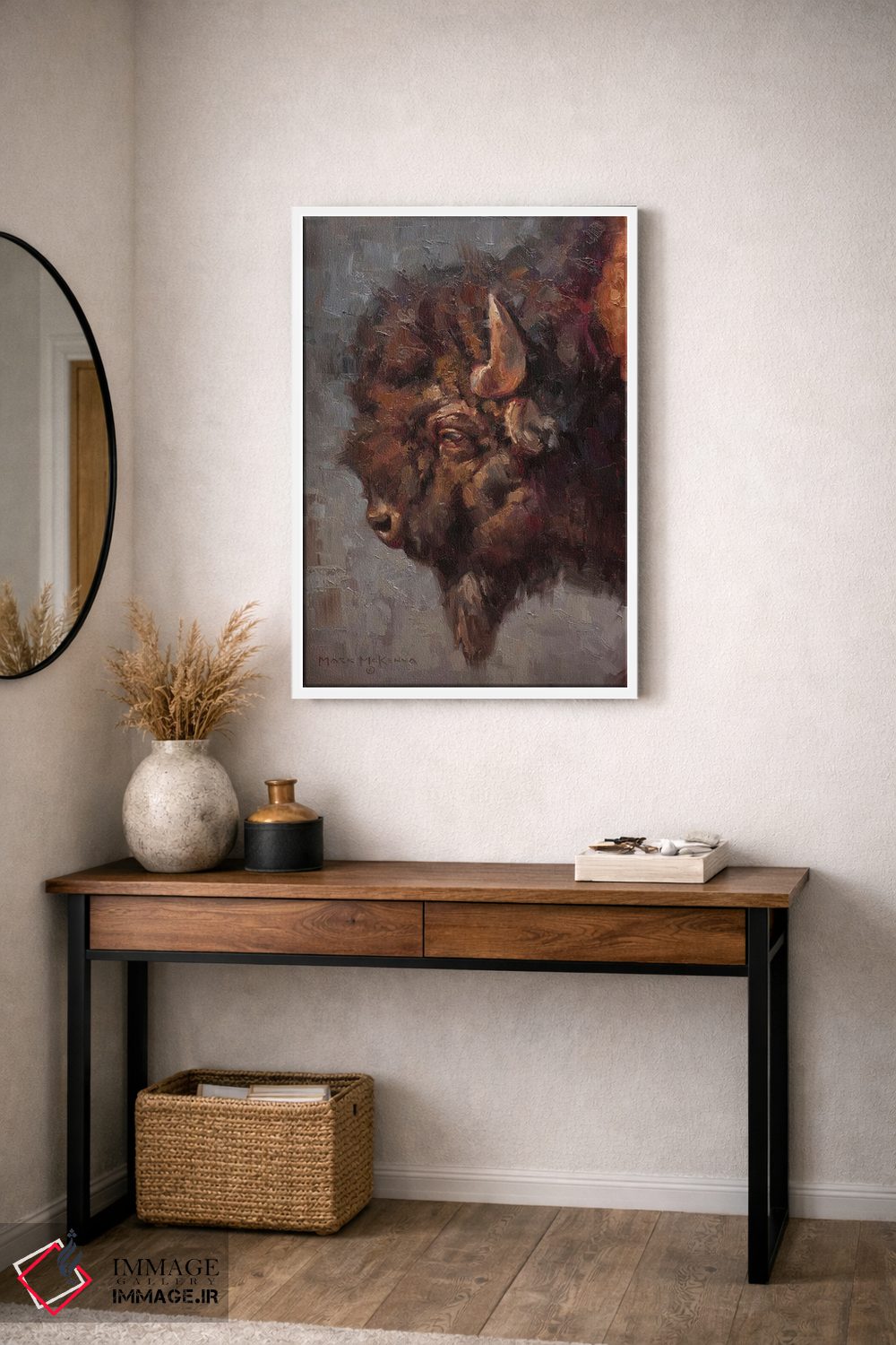 تابلو دکوراتیو چیزهای سخت اثر مارک مک کنا - D3W