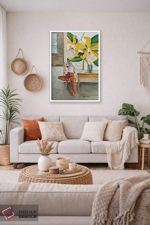 تابلو دکوراتیو لحظه اثر مارینا کوتسو سپیرو - D2W