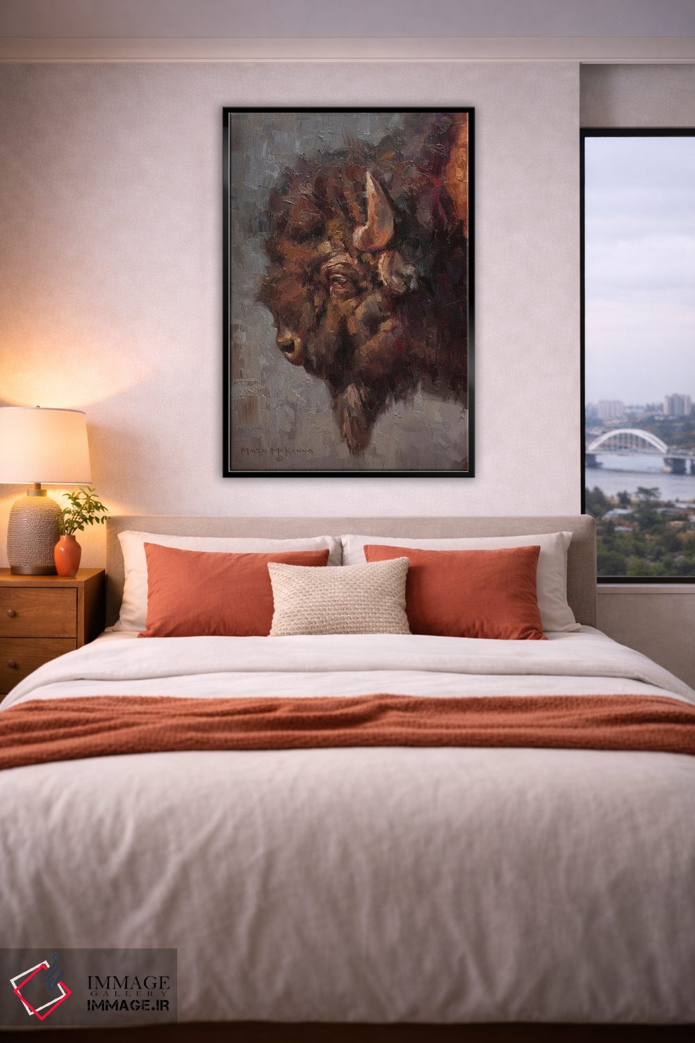 تابلو دکوراتیو چیزهای سخت اثر مارک مک کنا - D5B