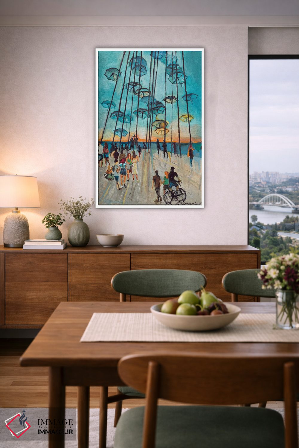 تابلو دکوراتیو رویای تسالونیکی اثر مارینا کوتسو سپیرو - D5W