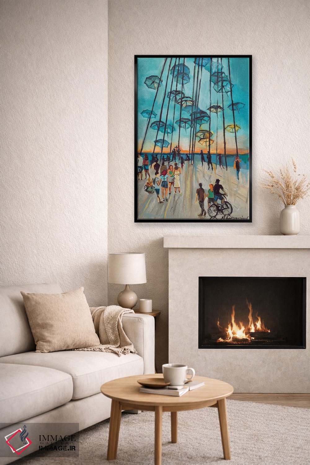 تابلو دکوراتیو رویای تسالونیکی اثر مارینا کوتسو سپیرو - D6B