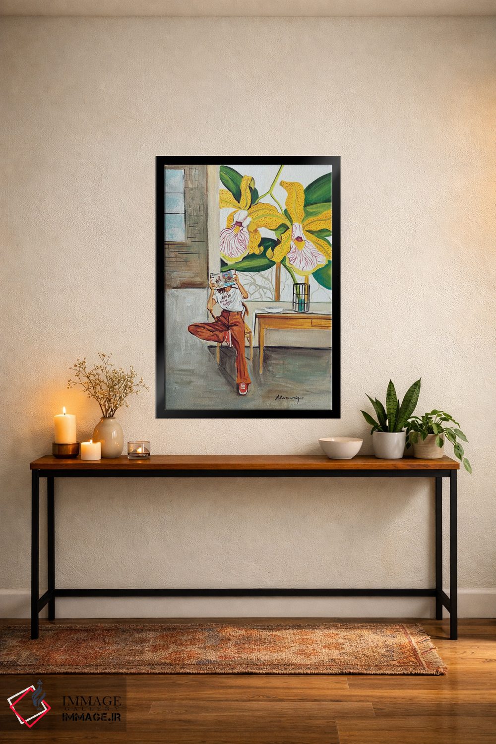 تابلو دکوراتیو لحظه اثر مارینا کوتسو سپیرو - D5B