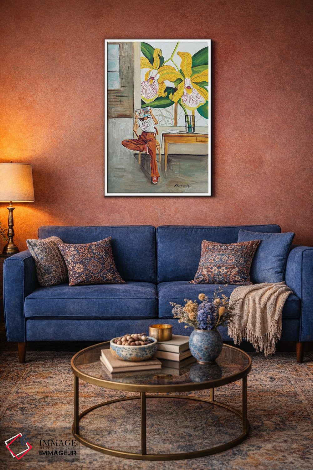 تابلو دکوراتیو لحظه اثر مارینا کوتسو سپیرو - D3W