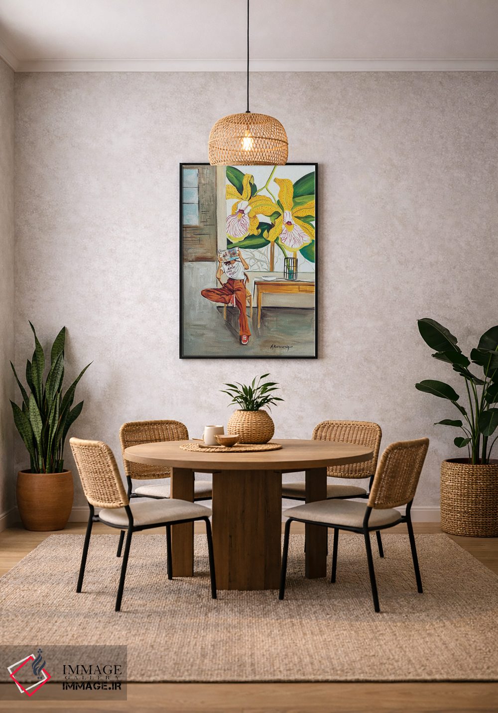 تابلو دکوراتیو لحظه اثر مارینا کوتسو سپیرو - D4B