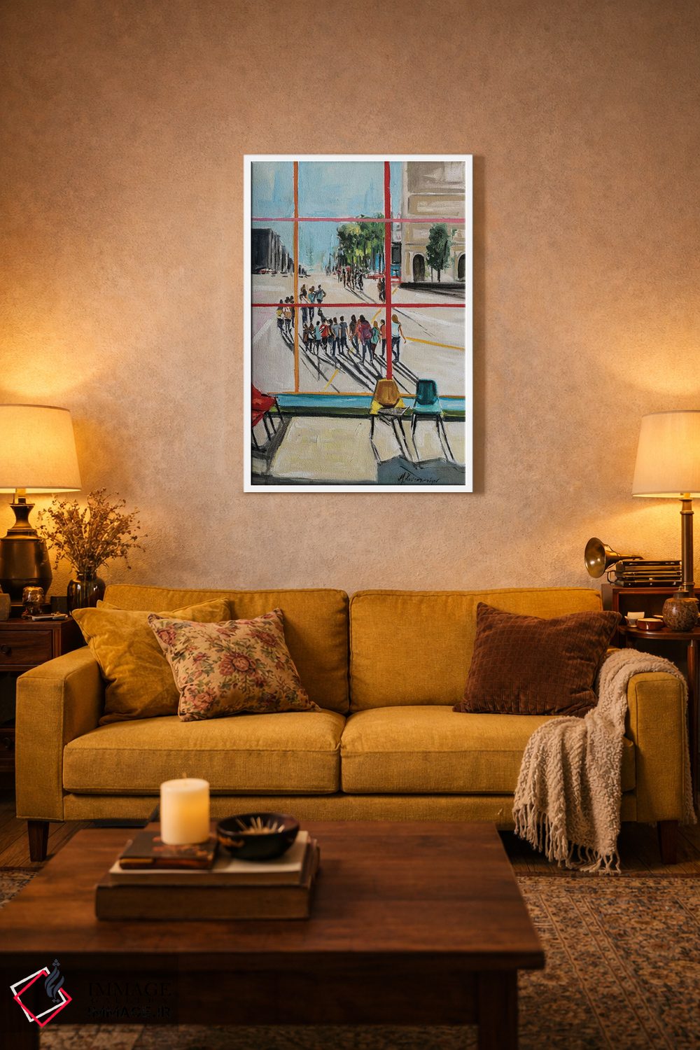 تابلو دکوراتیو فرار اثر مارینا کوتسو سپیرو - D1W