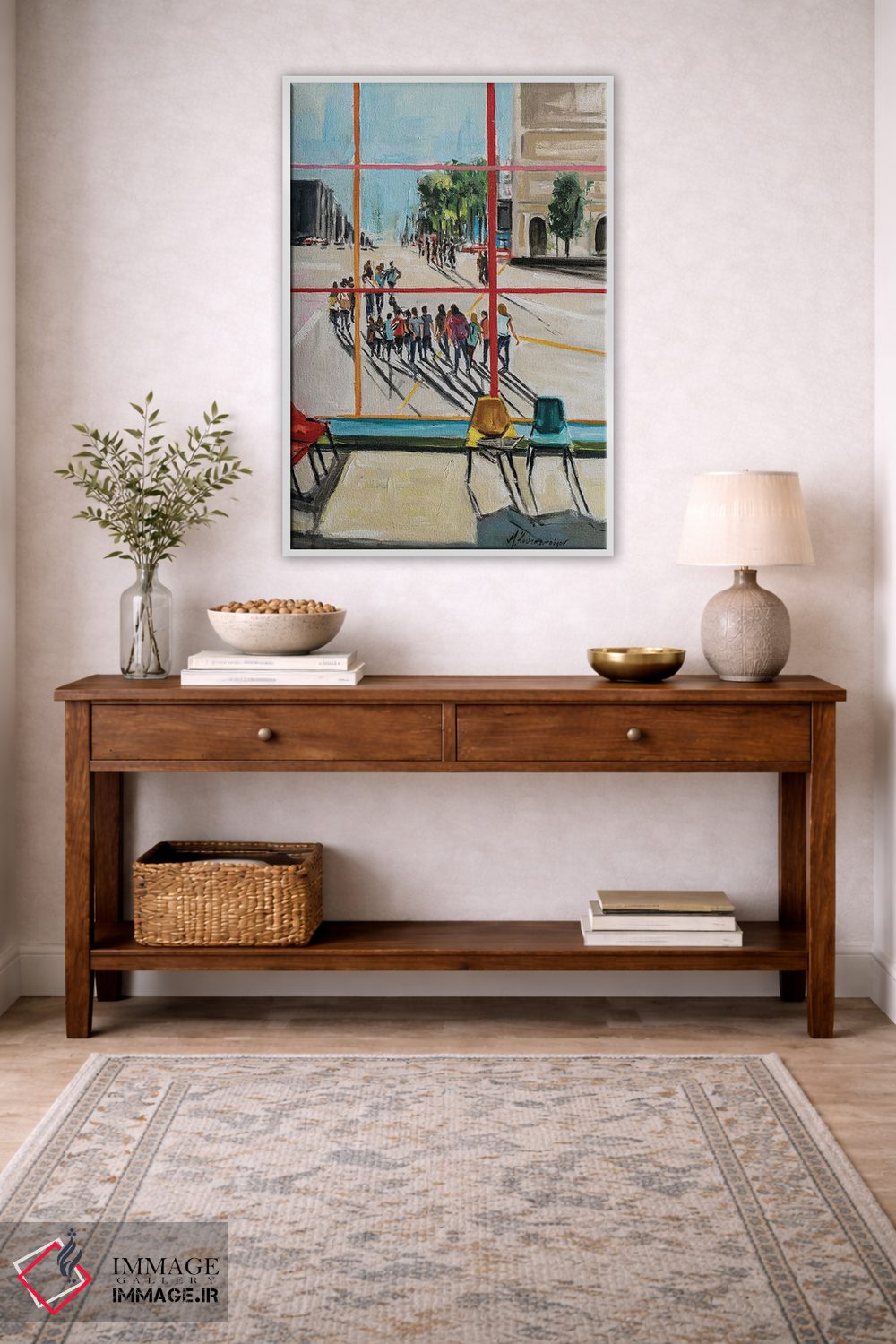 تابلو دکوراتیو فرار اثر مارینا کوتسو سپیرو - D3W