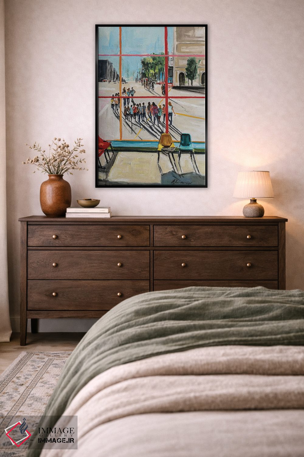 تابلو دکوراتیو فرار اثر مارینا کوتسو سپیرو - D4B