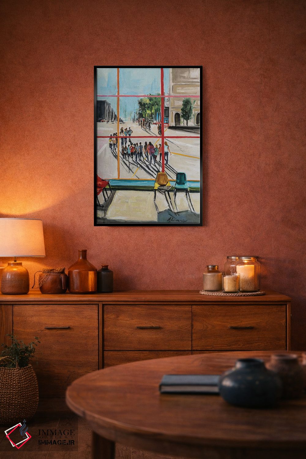 تابلو دکوراتیو فرار اثر مارینا کوتسو سپیرو - D5B